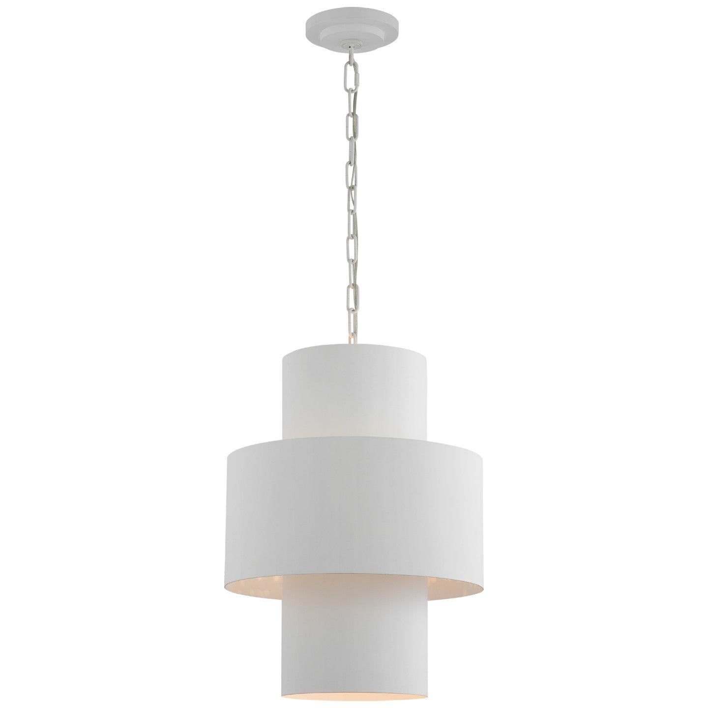 Visual Comfort Signature Canada - JN 5331PW - LED Pendant - Chalmette - Plaster White