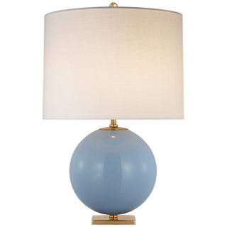 Visual Comfort Signature Canada - KS 3014BLU-L - One Light Table Lamp - Elsie - Blue Painted Glass