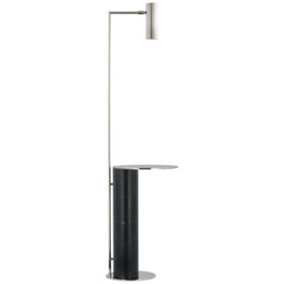Visual Comfort Signature Canada - KW 1612PN/BM - LED Floor Lamp - Alma - Polished Nickel and Black Marble