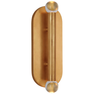Visual Comfort Signature Canada - KW 2287AB-CG - LED Wall Sconce - Rousseau - Antique-Burnished Brass