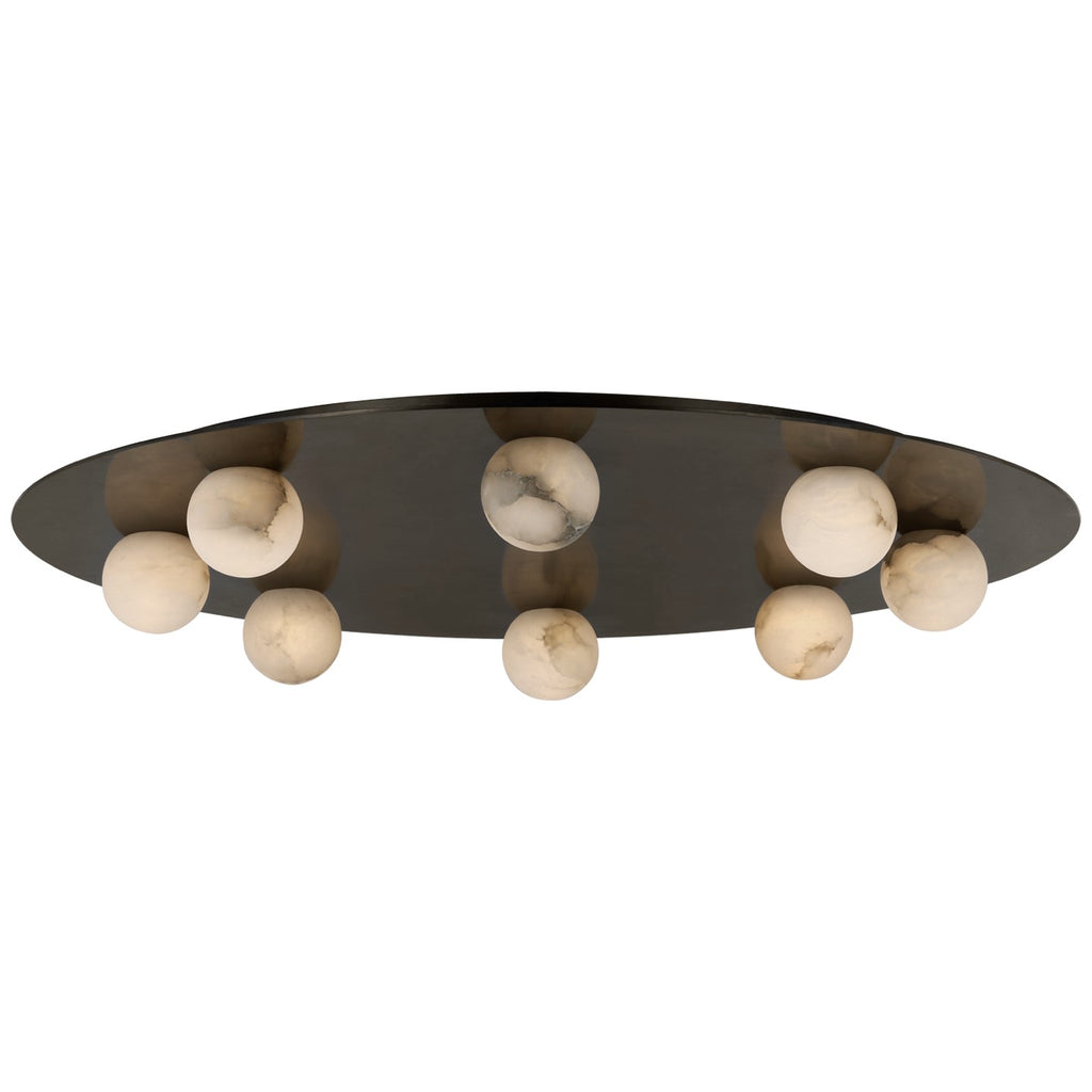 Visual Comfort Signature Canada - KW 4521MBZ-ALB - LED Flush Mount - Pertica - Mirrored Bronze