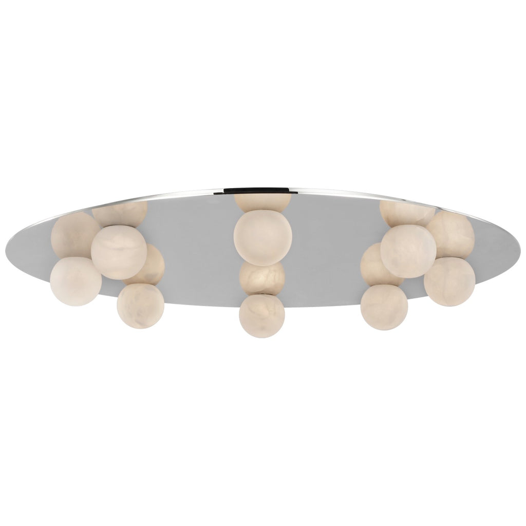 Visual Comfort Signature Canada - KW 4521PN-ALB - LED Flush Mount - Pertica - Polished Nickel