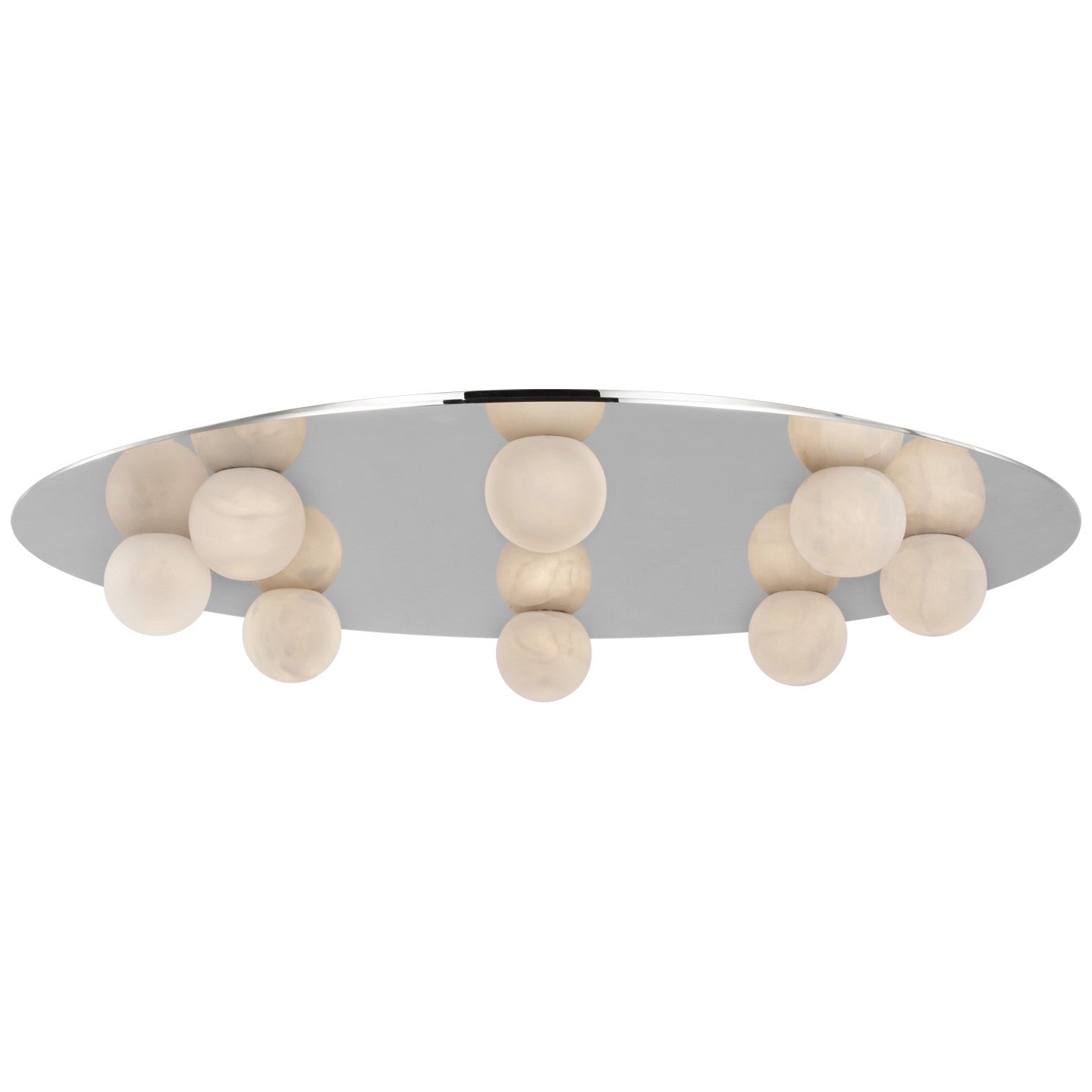 Visual Comfort Signature Canada - KW 4521PN-ALB - LED Flush Mount - Pertica - Polished Nickel