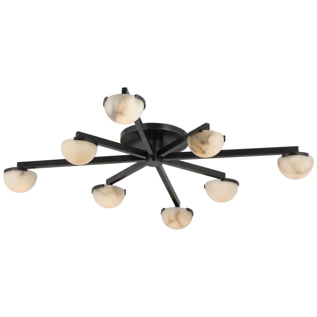 Visual Comfort Signature Canada - KW 4622BZ-ALB - LED Flush Mount - Pedra - Bronze