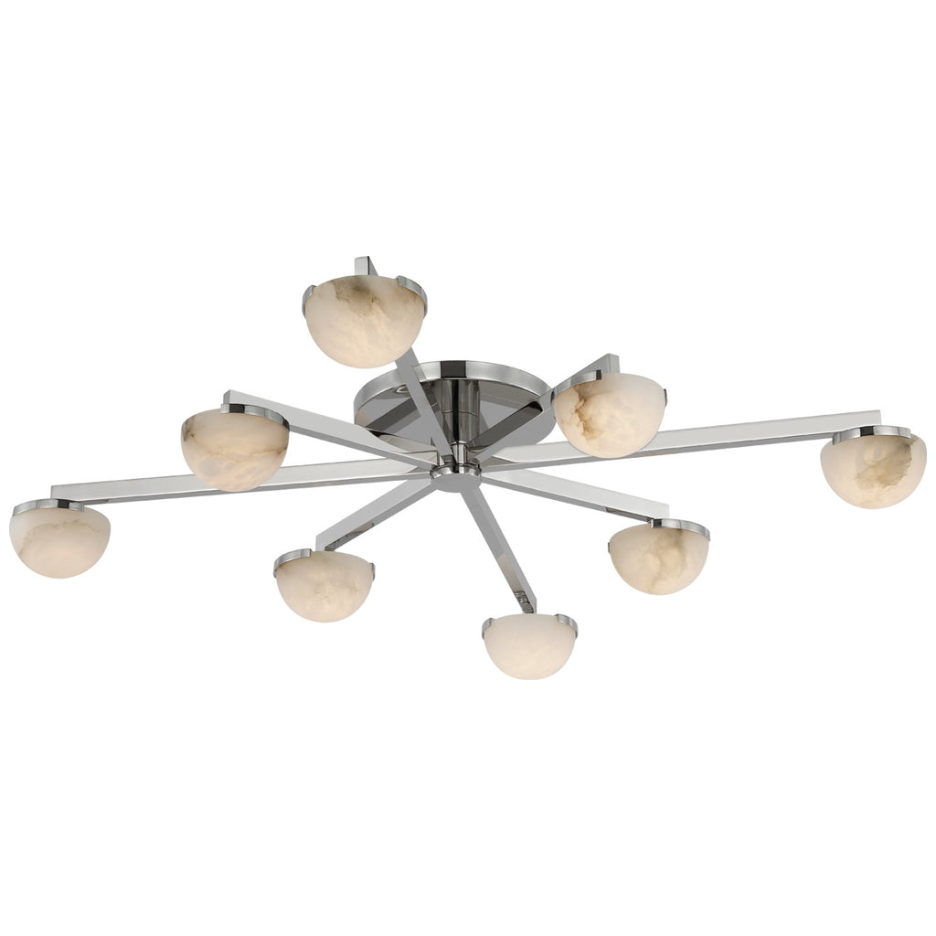 Visual Comfort Signature Canada - KW 4622PN-ALB - LED Flush Mount - Pedra - Polished Nickel