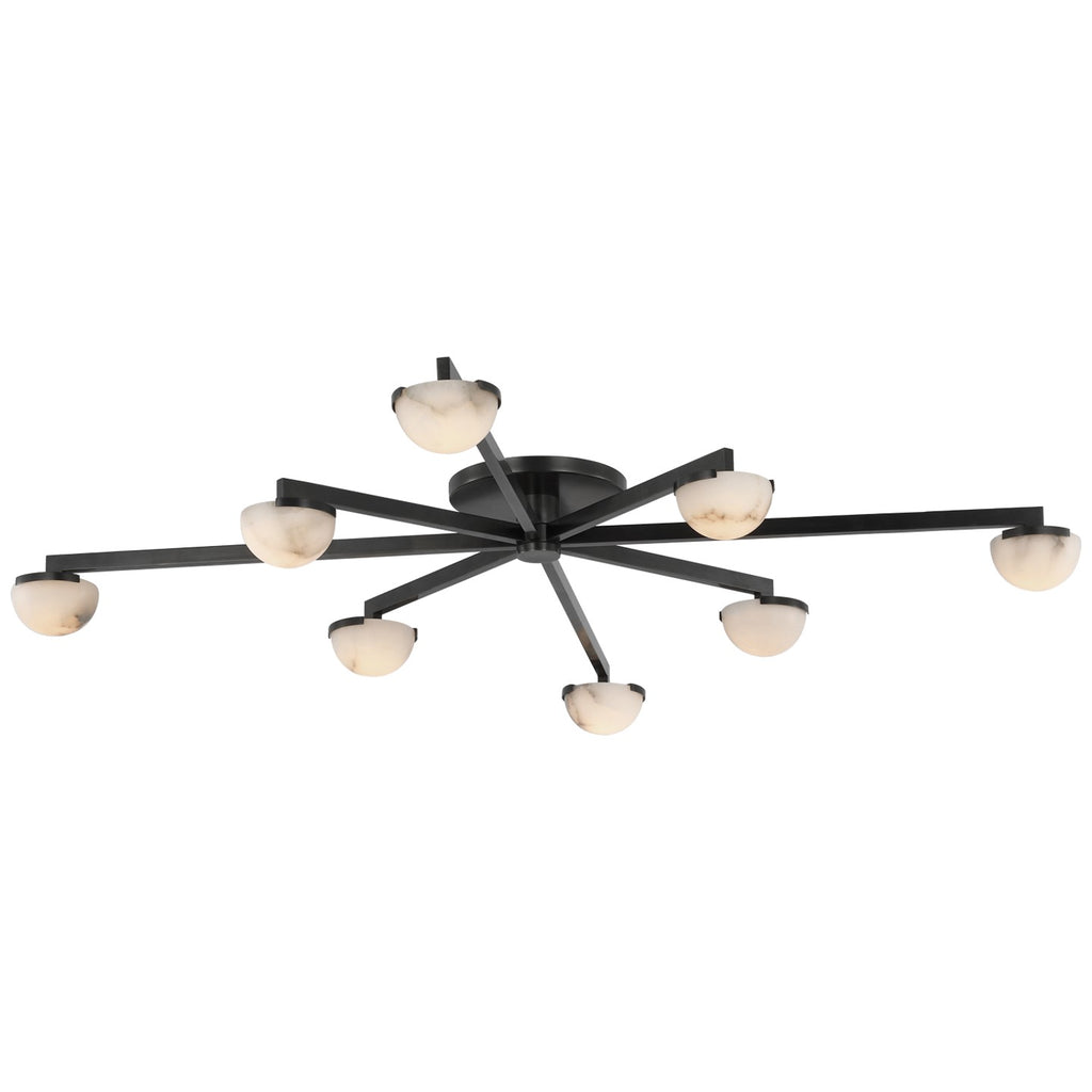Visual Comfort Signature Canada - KW 4623BZ-ALB - LED Flush Mount - Pedra - Bronze