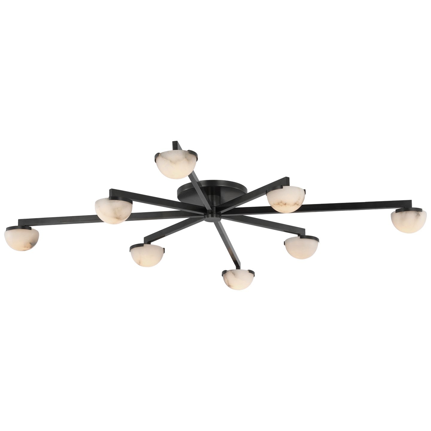 Visual Comfort Signature Canada - KW 4623BZ-ALB - LED Flush Mount - Pedra - Bronze