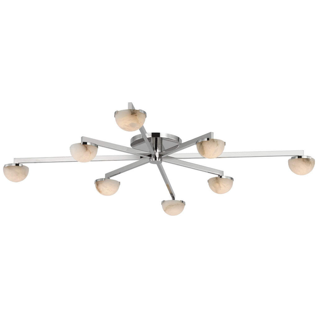 Visual Comfort Signature Canada - KW 4623PN-ALB - LED Flush Mount - Pedra - Polished Nickel