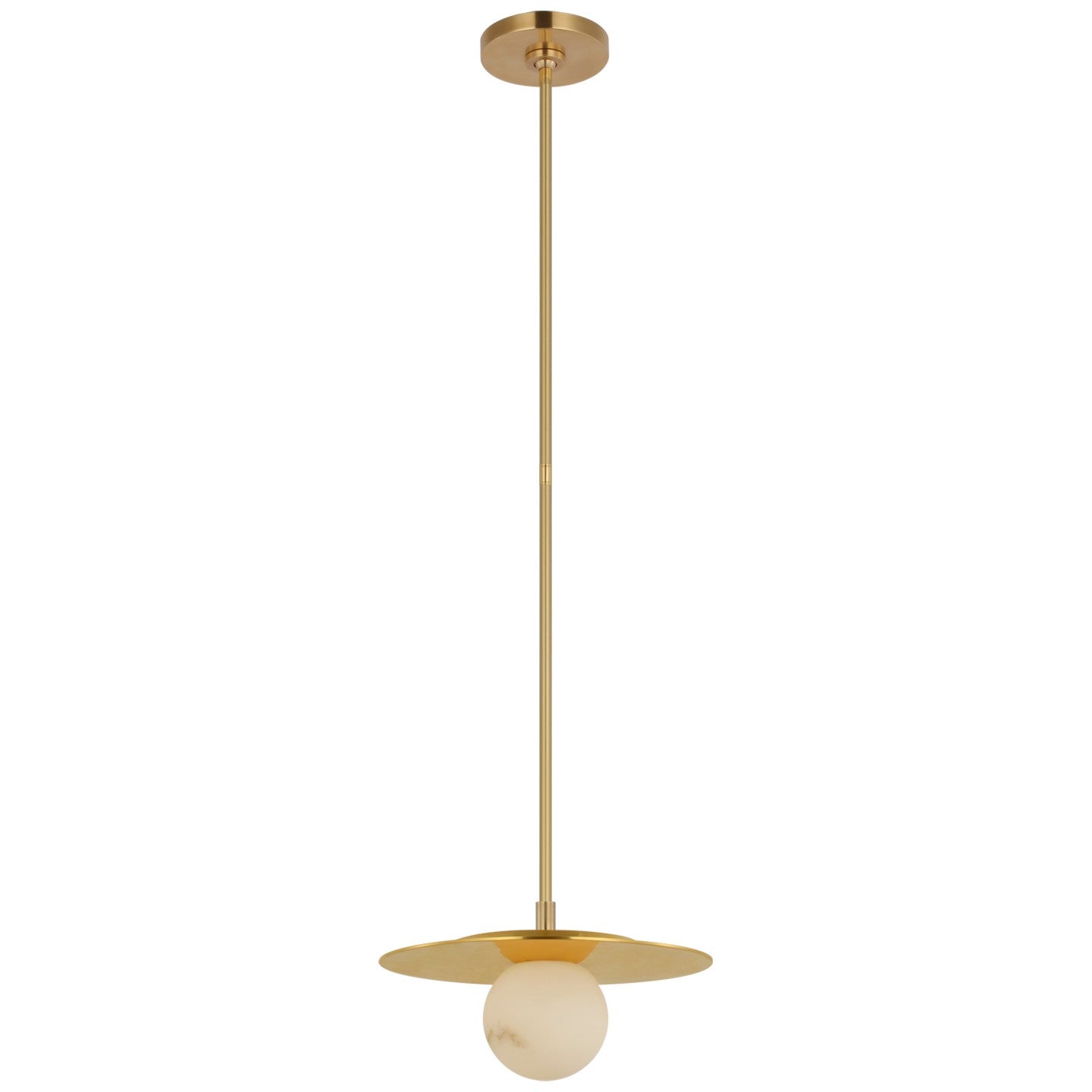 Visual Comfort Signature Canada - KW 5525MAB-ALB - LED Pendant - Pertica - Mirrored Antique Brass
