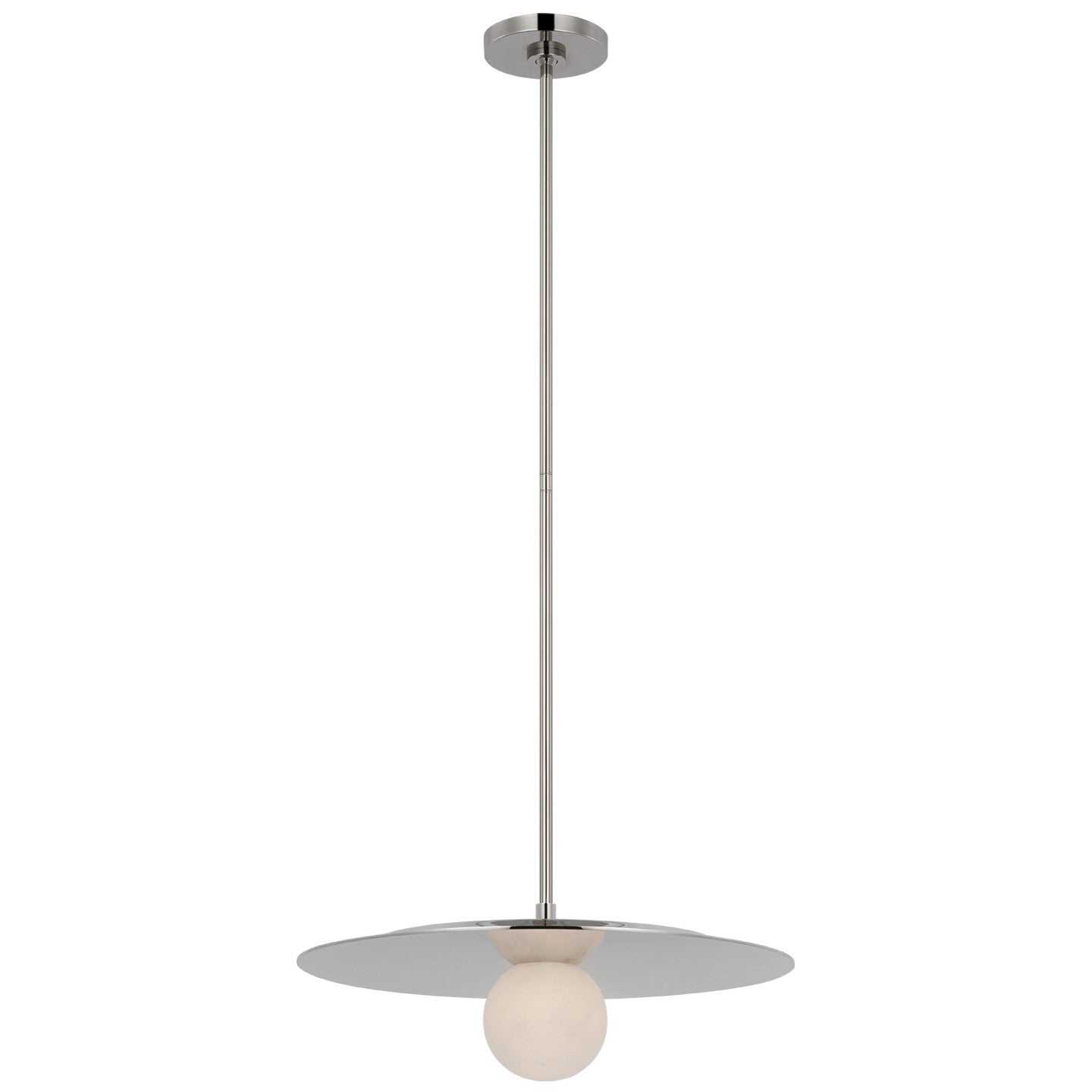 Visual Comfort Signature Canada - KW 5526PN-ALB - LED Pendant - Pertica - Polished Nickel