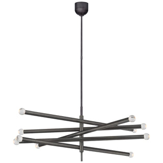 Visual Comfort Signature Canada - KW 5587BZ-CG - LED Chandelier - Rousseau - Bronze