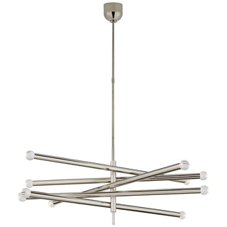 Visual Comfort Signature Canada - KW 5587PN-CG - LED Chandelier - Rousseau - Polished Nickel
