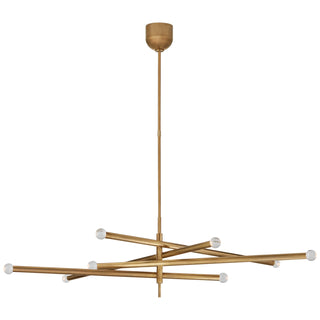 Visual Comfort Signature Canada - KW 5589AB-CG - LED Chandelier - Rousseau - Antique-Burnished Brass