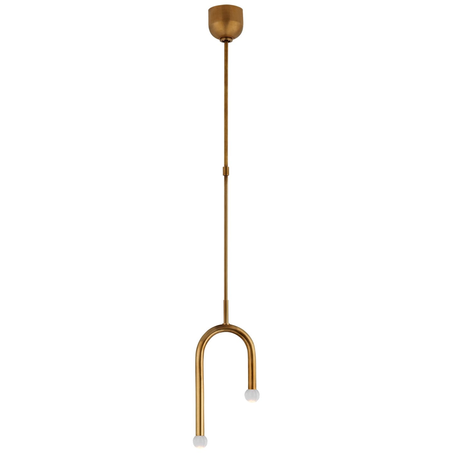 Visual Comfort Signature Canada - KW 5590AB-CG - LED Pendant - Rousseau - Antique-Burnished Brass