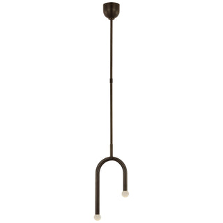 Visual Comfort Signature Canada - KW 5590BZ-ECG - LED Pendant - Rousseau - Bronze