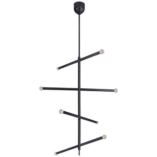 Visual Comfort Signature Canada - KW 5593BZ-CG - LED Chandelier - Rousseau - Bronze
