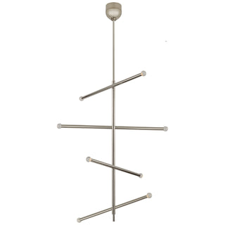 Visual Comfort Signature Canada - KW 5593PN-CG - LED Chandelier - Rousseau - Polished Nickel