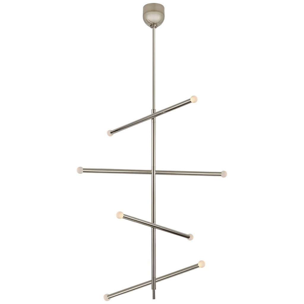 Visual Comfort Signature Canada - KW 5593PN-ECG - LED Chandelier - Rousseau - Polished Nickel