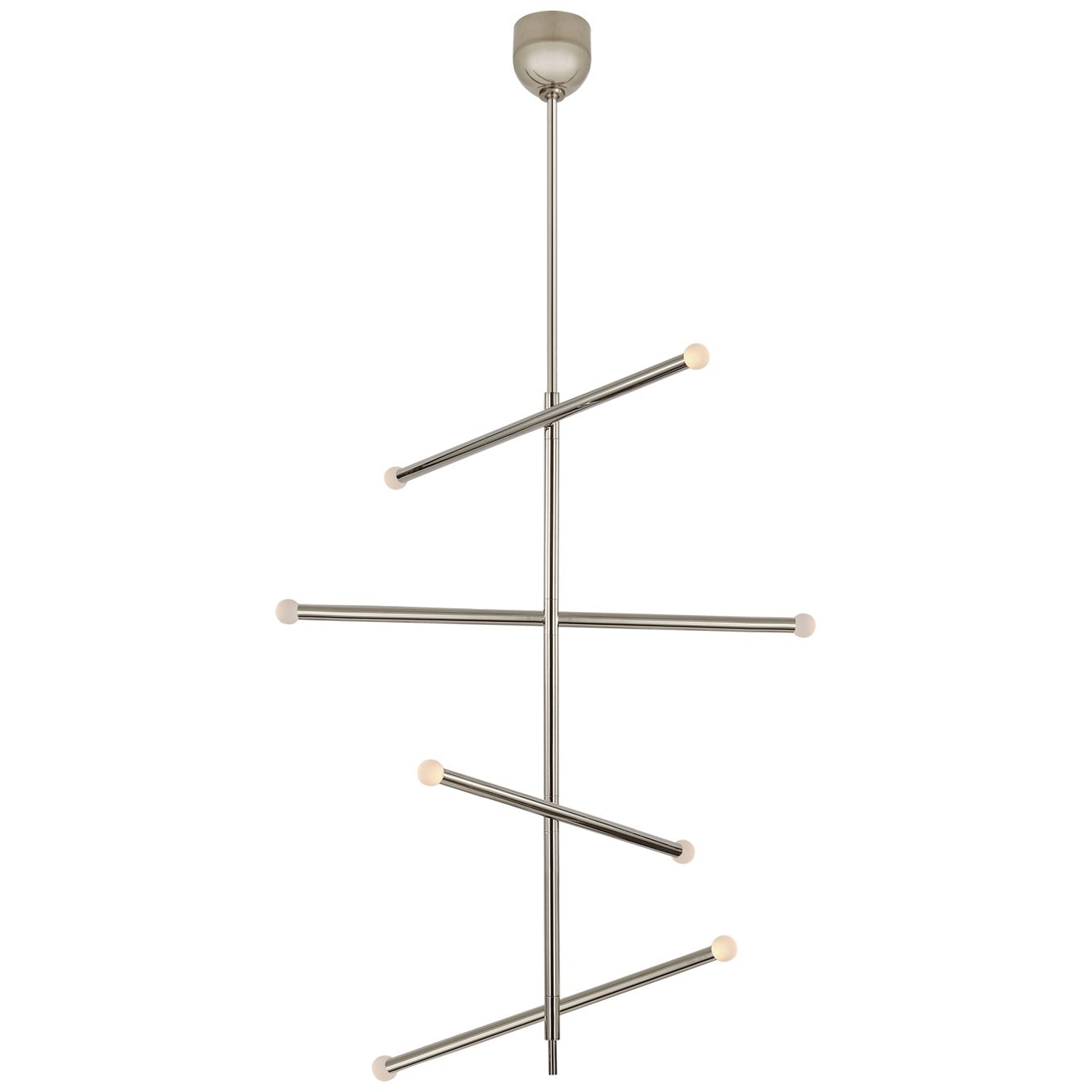 Visual Comfort Signature Canada - KW 5593PN-ECG - LED Chandelier - Rousseau - Polished Nickel