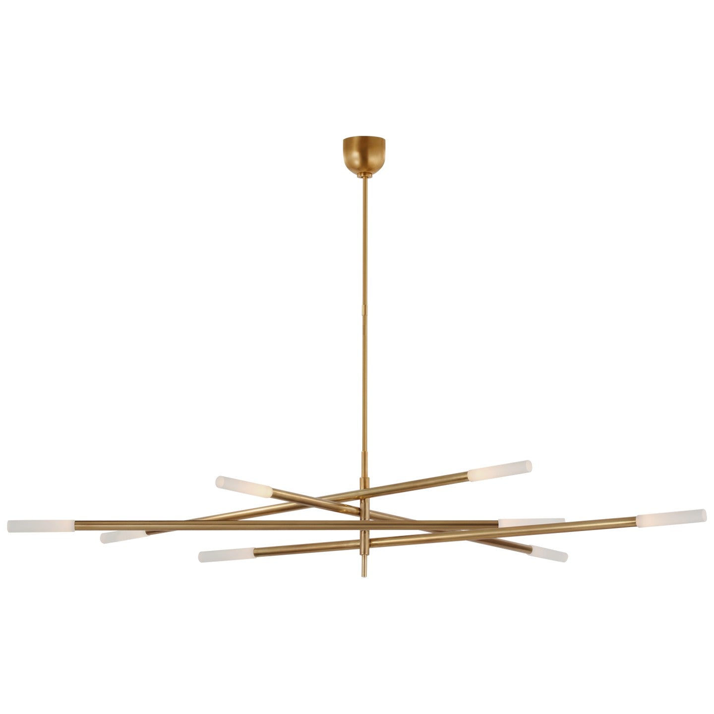 Visual Comfort Signature Canada - KW 5595AB-EC - LED Chandelier - Rousseau - Antique-Burnished Brass