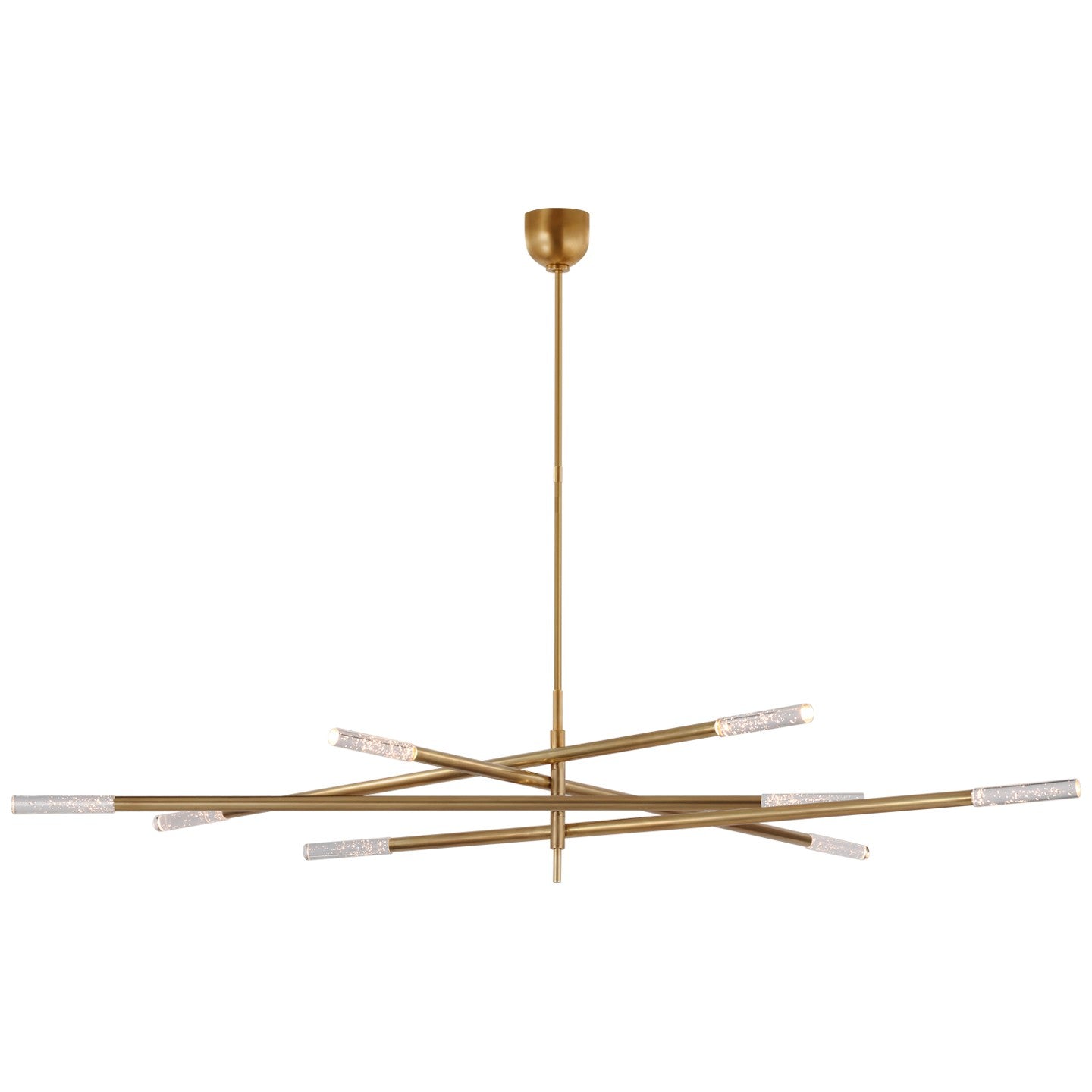 Visual Comfort Signature Canada - KW 5595AB-SG - LED Chandelier - Rousseau - Antique-Burnished Brass
