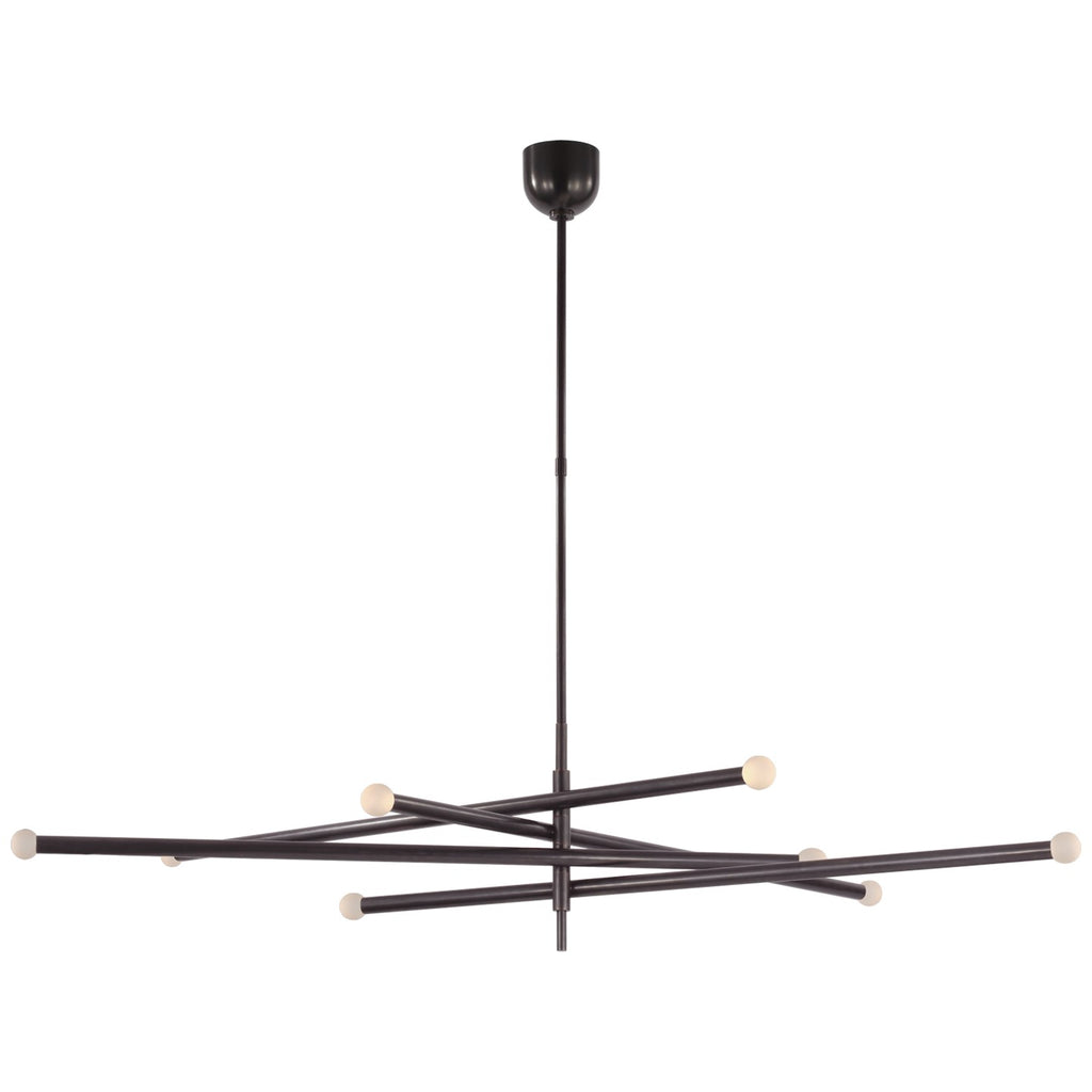 Visual Comfort Signature Canada - KW 5595BZ-ECG - LED Chandelier - Rousseau - Bronze
