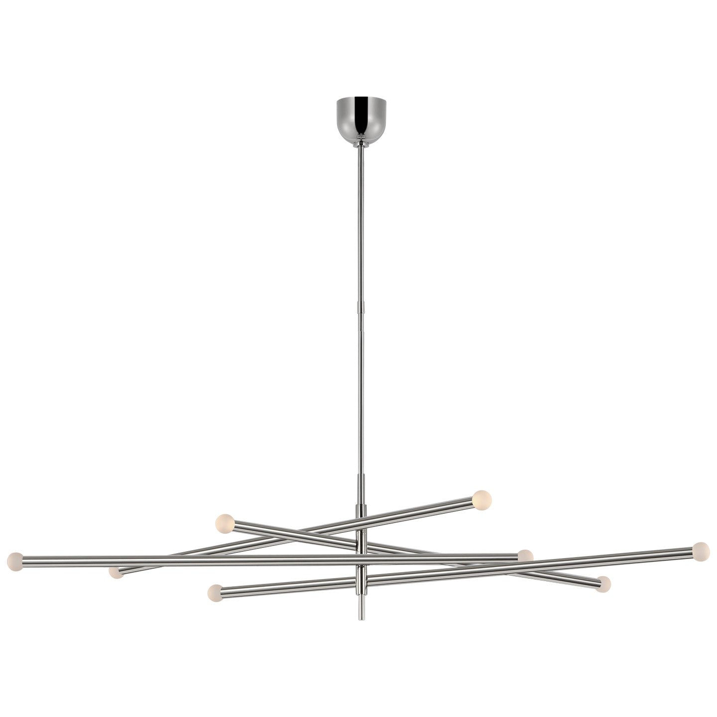 Visual Comfort Signature Canada - KW 5595PN-ECG - LED Chandelier - Rousseau - Polished Nickel