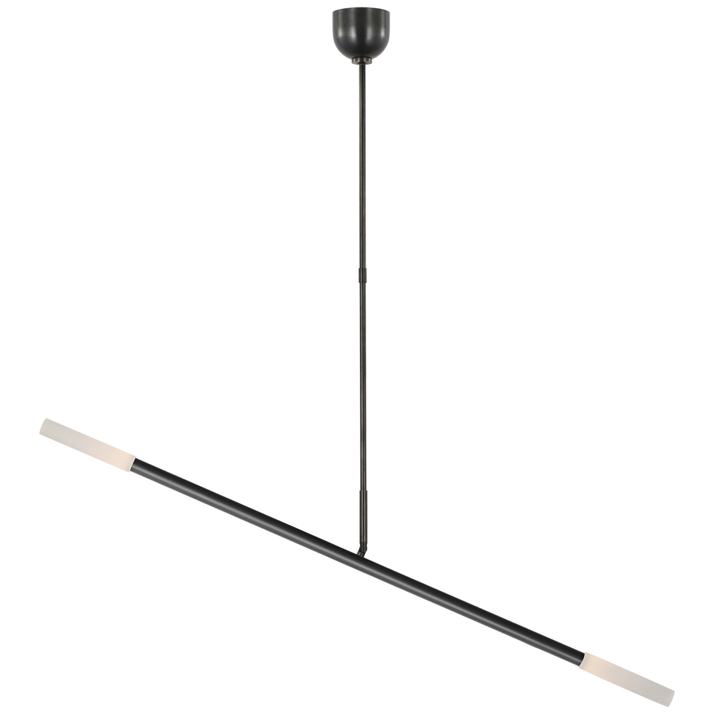 Visual Comfort Signature Canada - KW 5597BZ-EC - LED Linear Chandelier - Rousseau - Bronze