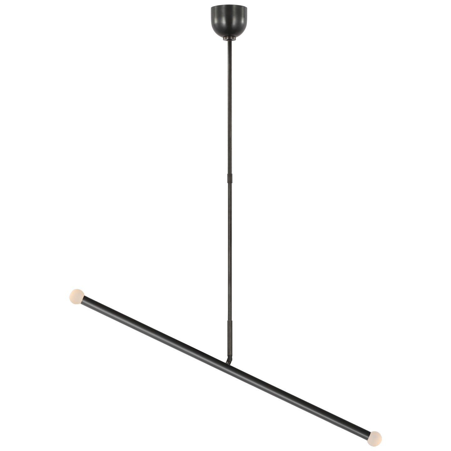 Visual Comfort Signature Canada - KW 5597BZ-ECG - LED Linear Chandelier - Rousseau - Bronze