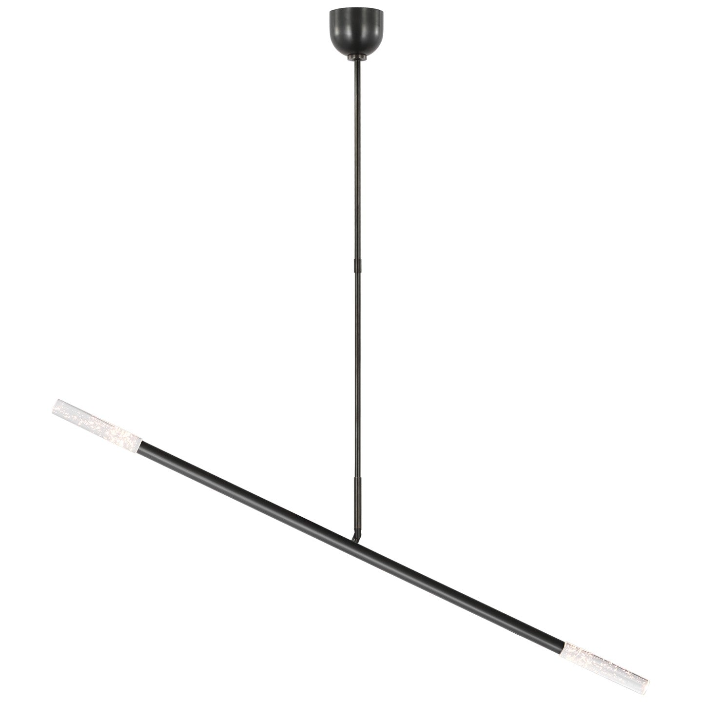 Visual Comfort Signature Canada - KW 5597BZ-SG - LED Linear Chandelier - Rousseau - Bronze