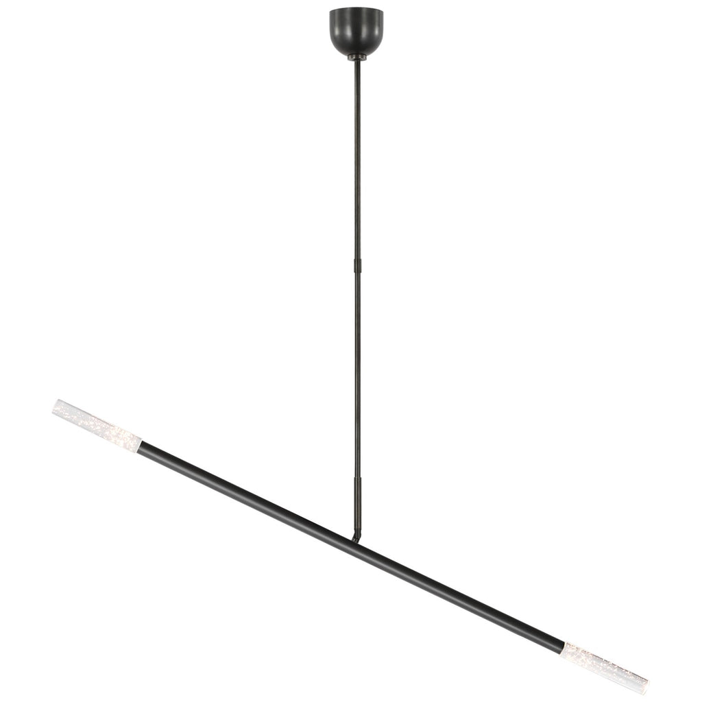 Visual Comfort Signature Canada - KW 5597BZ-SG - LED Linear Chandelier - Rousseau - Bronze