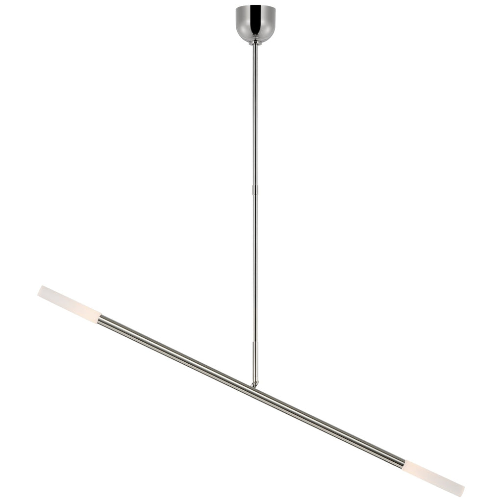 Visual Comfort Signature Canada - KW 5597PN-EC - LED Linear Chandelier - Rousseau - Polished Nickel