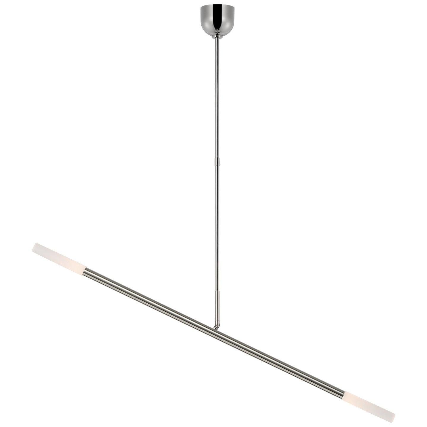 Visual Comfort Signature Canada - KW 5597PN-EC - LED Linear Chandelier - Rousseau - Polished Nickel