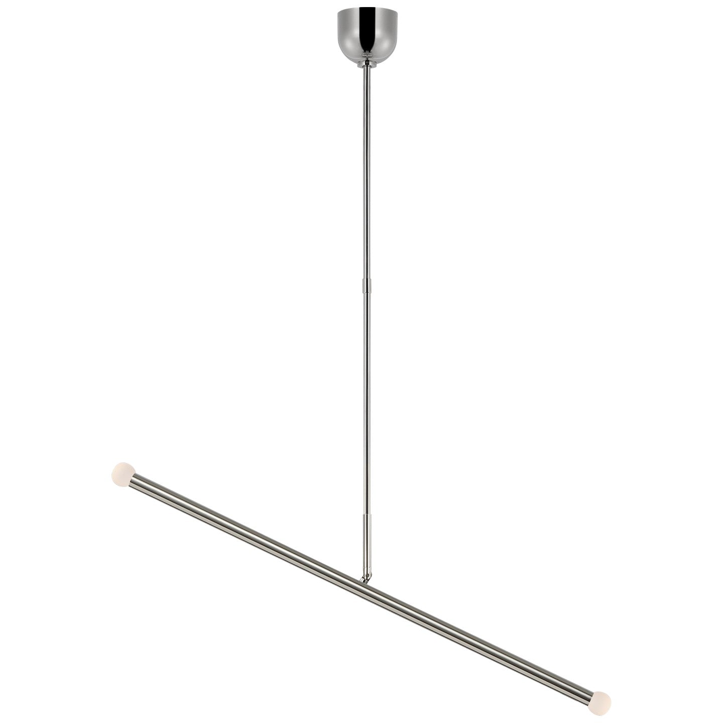 Visual Comfort Signature Canada - KW 5597PN-ECG - LED Linear Chandelier - Rousseau - Polished Nickel