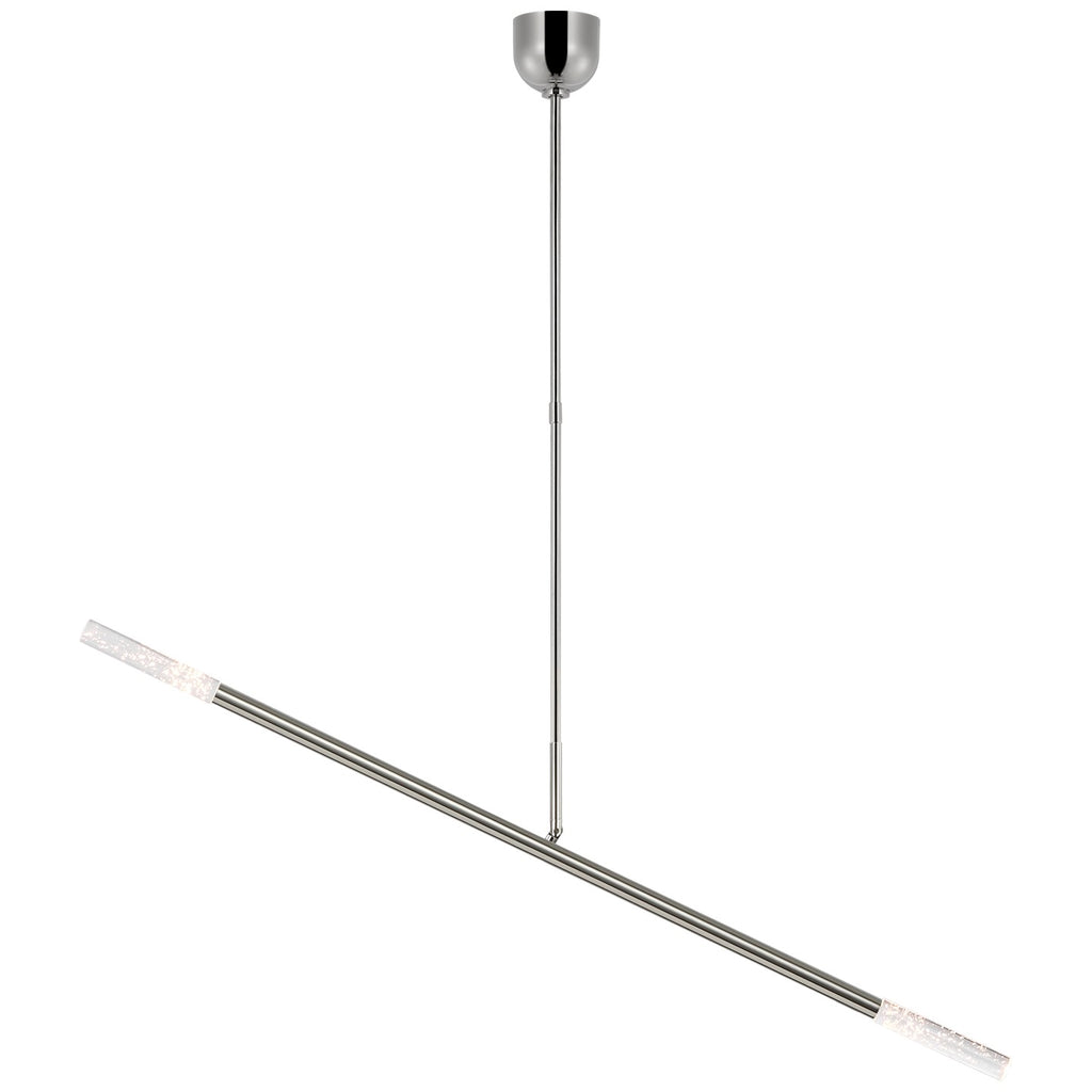 Visual Comfort Signature Canada - KW 5597PN-SG - LED Linear Chandelier - Rousseau - Polished Nickel