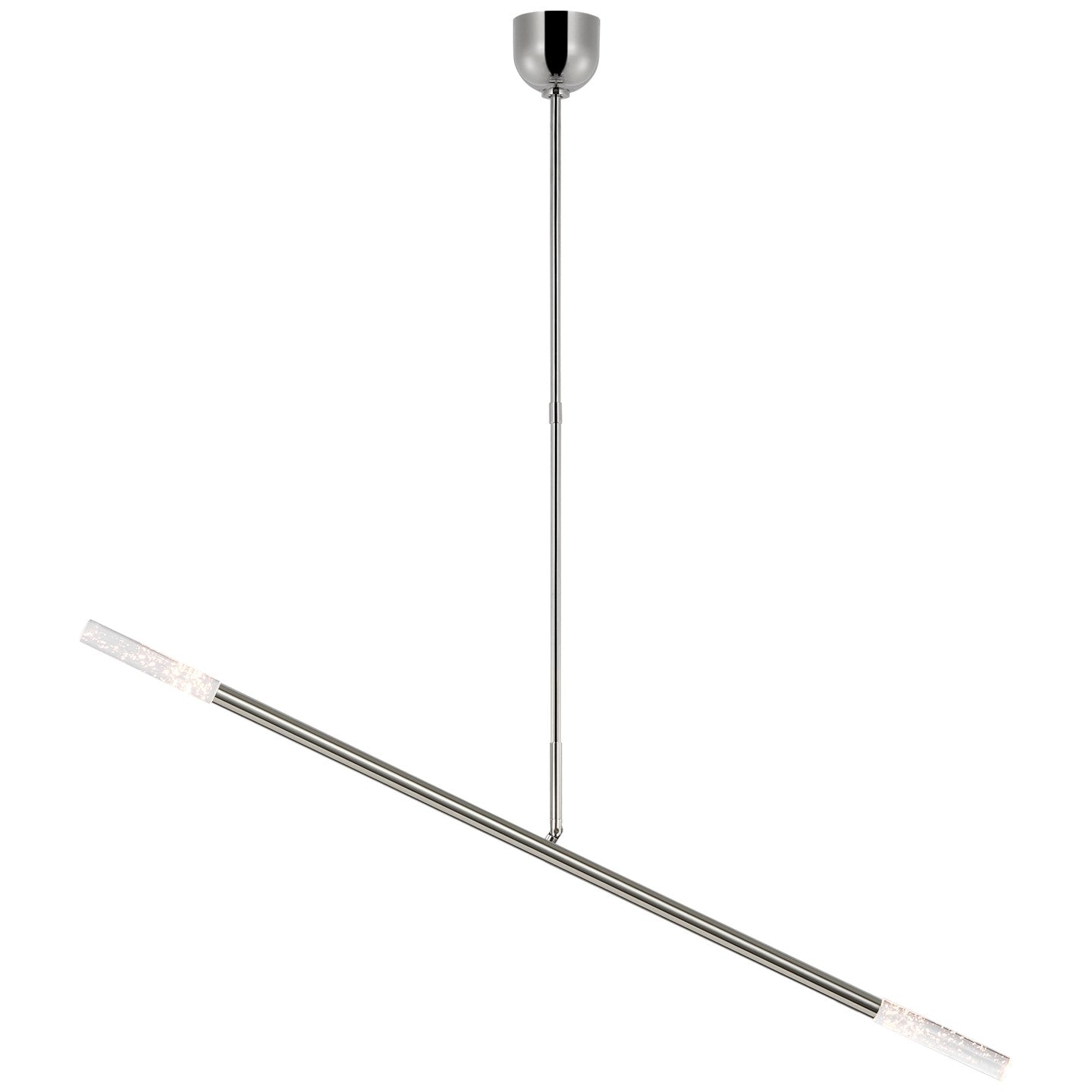 Visual Comfort Signature Canada - KW 5597PN-SG - LED Linear Chandelier - Rousseau - Polished Nickel