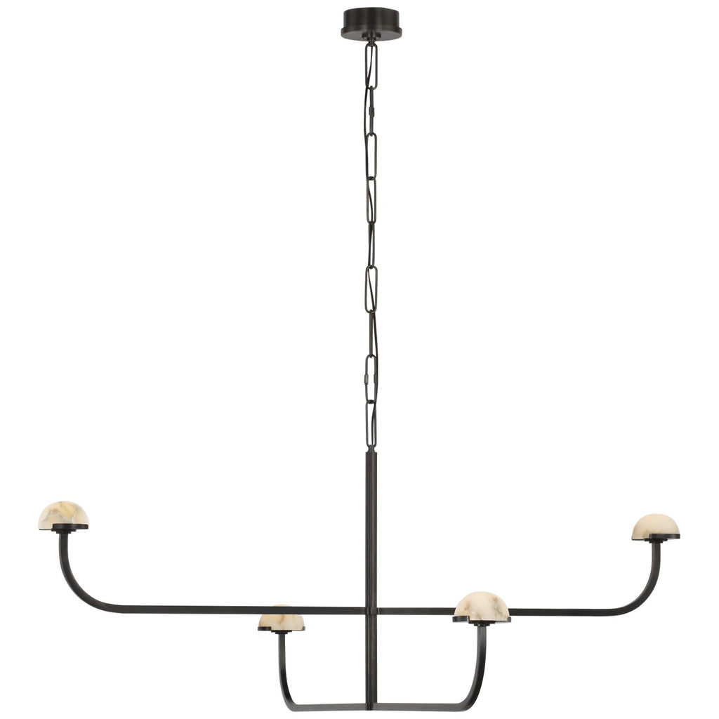 Visual Comfort Signature Canada - KW 5624BZ-ALB - LED Chandelier - Pedra - Bronze
