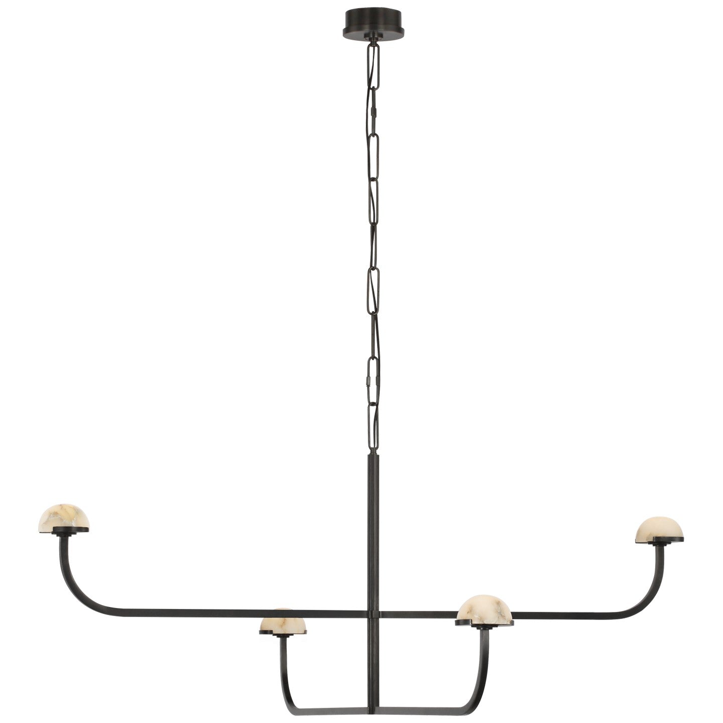 Visual Comfort Signature Canada - KW 5624BZ-ALB - LED Chandelier - Pedra - Bronze