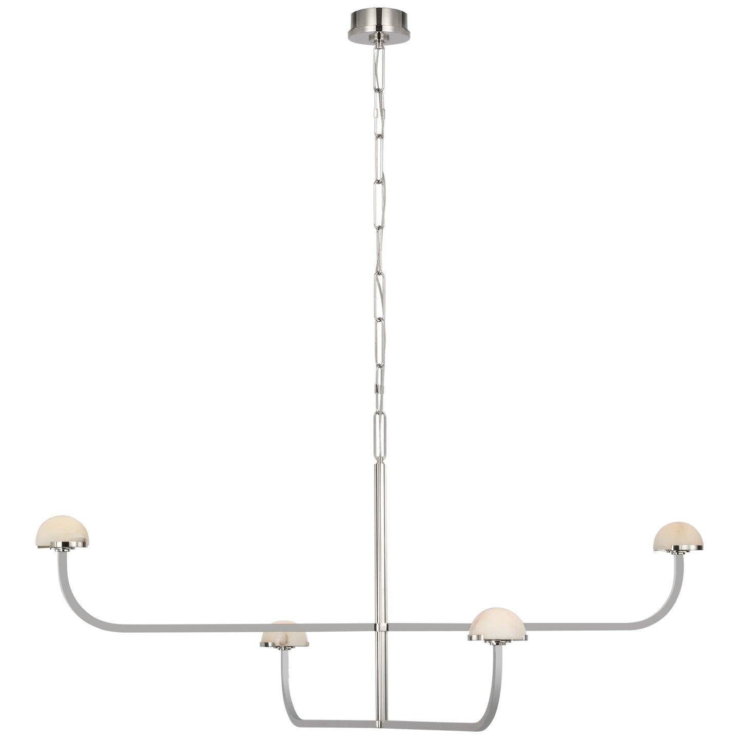 Visual Comfort Signature Canada - KW 5624PN-ALB - LED Chandelier - Pedra - Polished Nickel