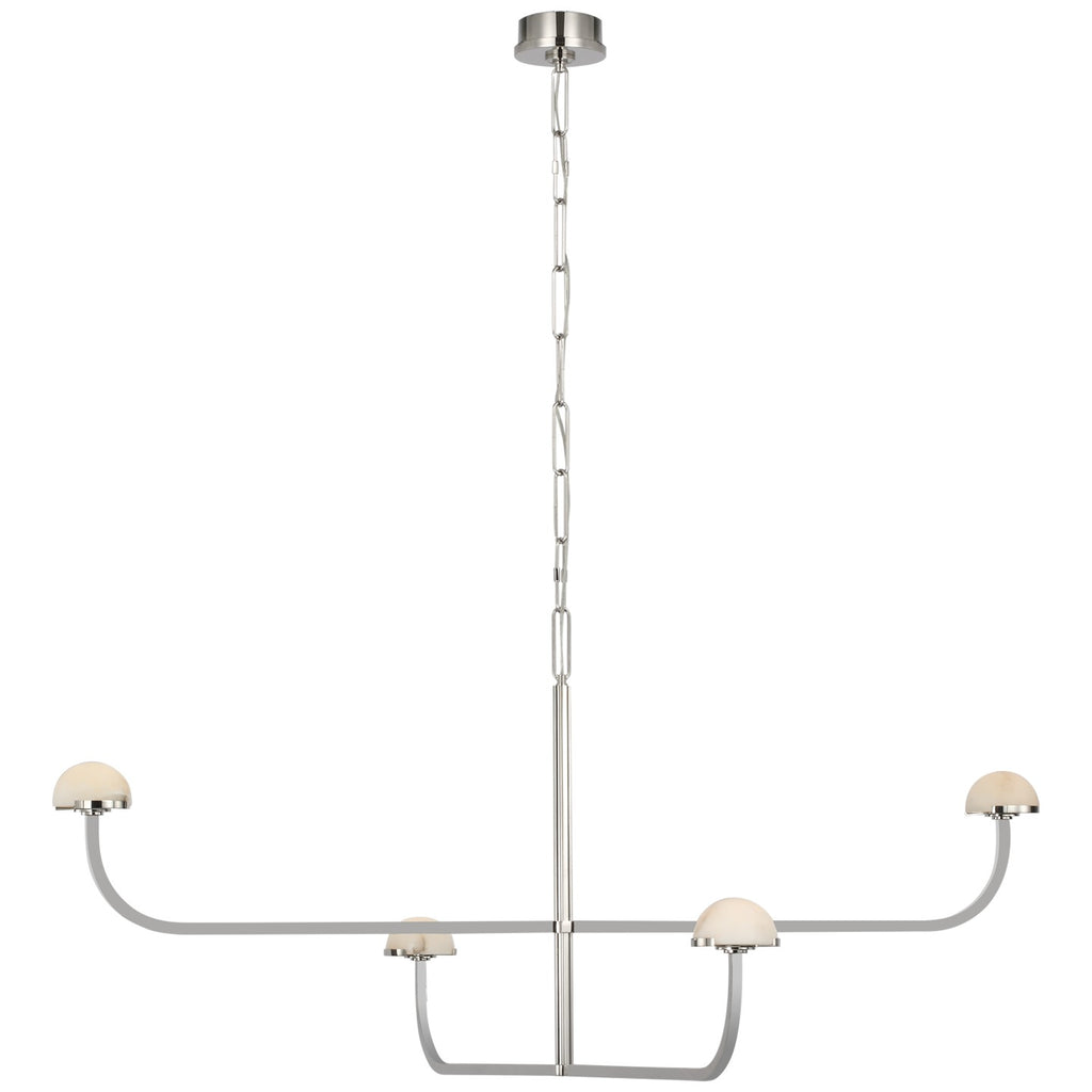 Visual Comfort Signature Canada - KW 5624PN-ALB - LED Chandelier - Pedra - Polished Nickel