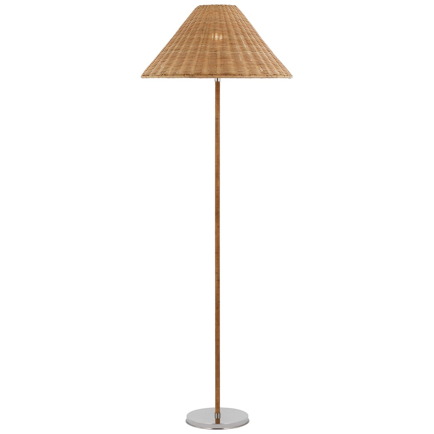 Visual Comfort Signature Canada - MF 1200PN-NTW - LED Floor Lamp - Wimberley - Polished Nickel
