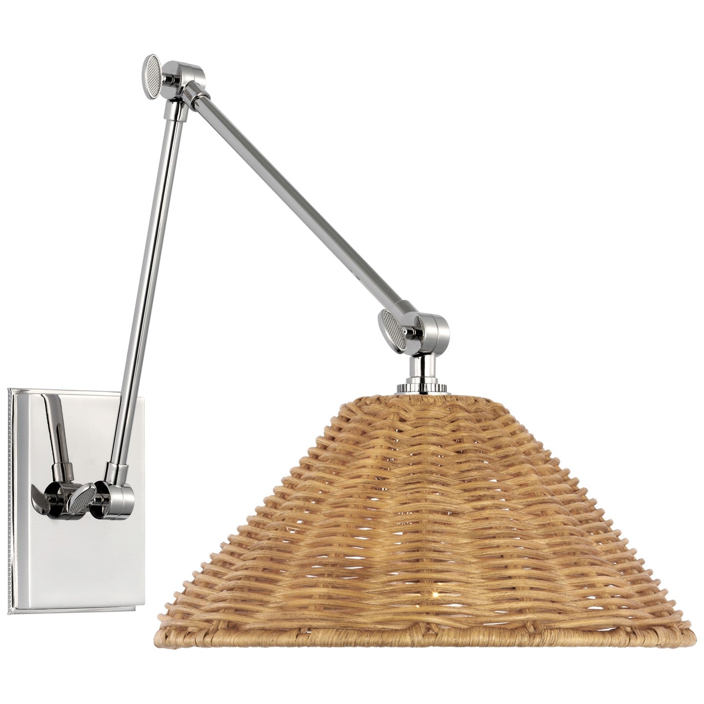 Visual Comfort Signature Canada - MF 2201PN-NTW - LED Wall Sconce - Wimberley - Polished Nickel