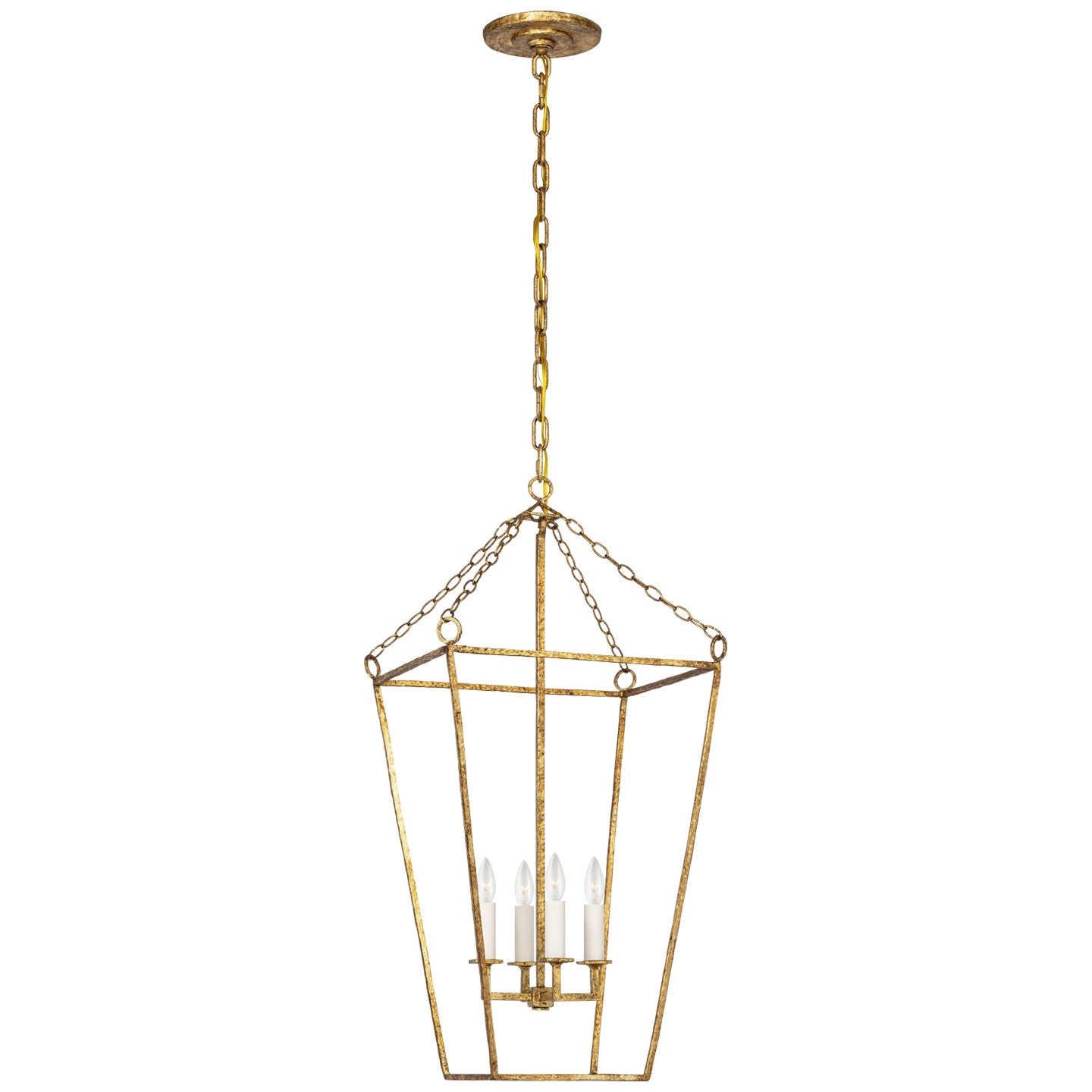 Visual Comfort Signature Canada - MF 5102GI - LED Lantern - Malloy - Gilded Iron