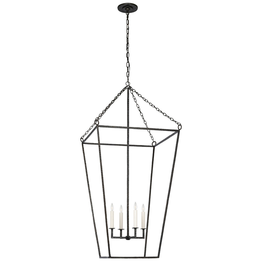 Visual Comfort Signature Canada - MF 5104AI - LED Lantern - Malloy - Aged Iron