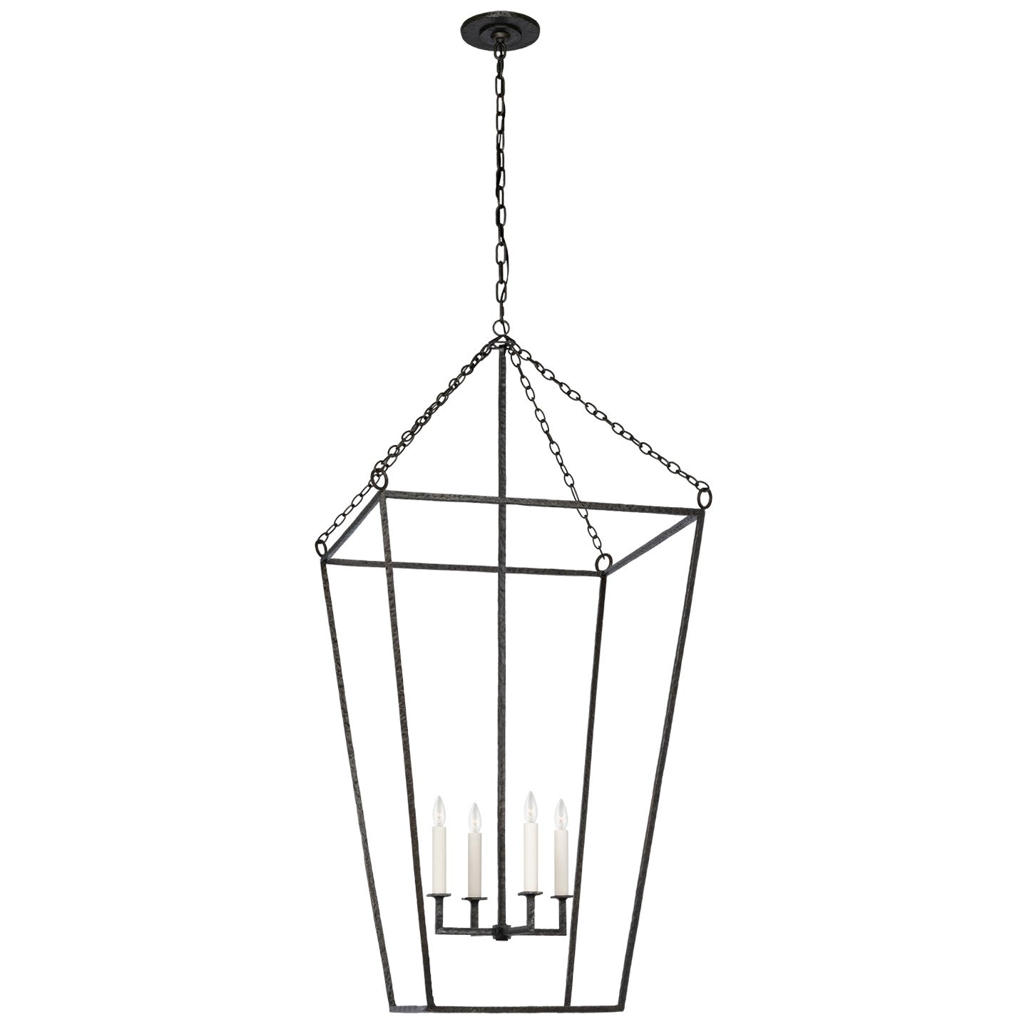 Visual Comfort Signature Canada - MF 5104AI - LED Lantern - Malloy - Aged Iron