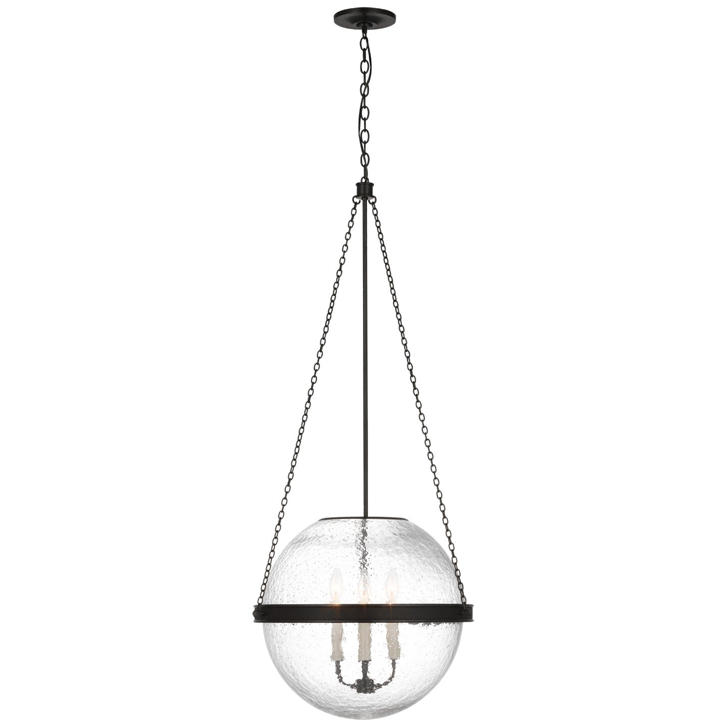 Visual Comfort Signature Canada - MF 5184BZ-CG - LED Pendant - Reese - Bronze
