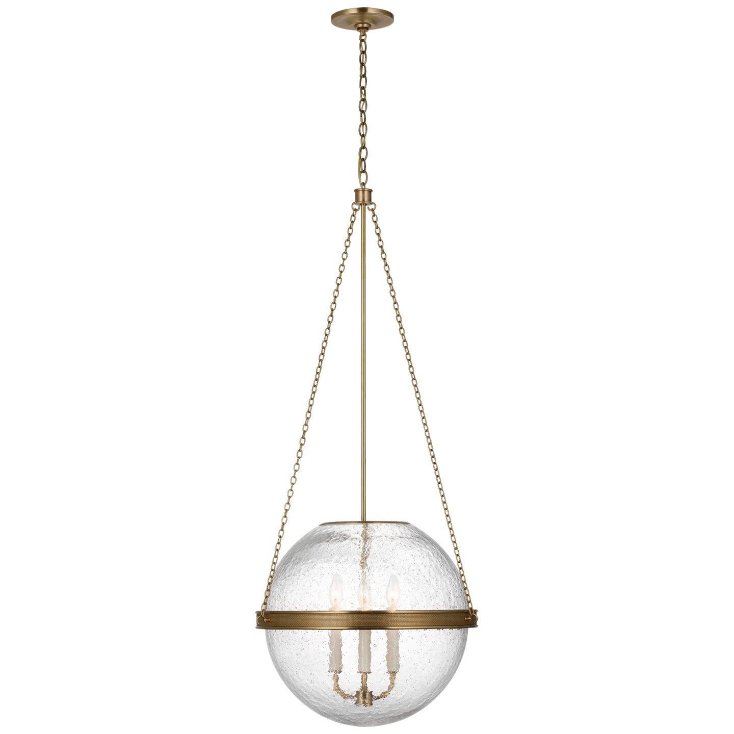Visual Comfort Signature Canada - MF 5184SB-CG - LED Pendant - Reese - Soft Brass