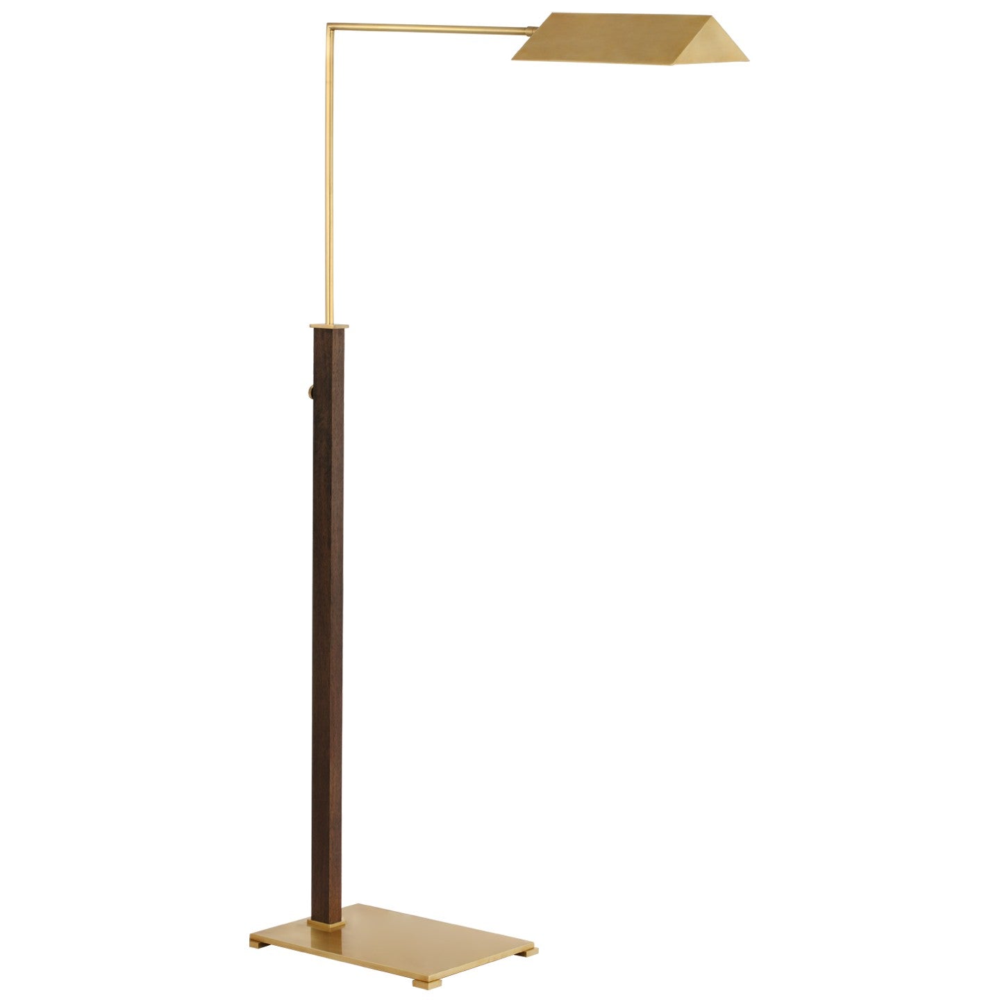 Visual Comfort Signature Canada - RB 1005AB/DW - LED Floor Lamp - Copse - Antique Brass and Dark Walnut