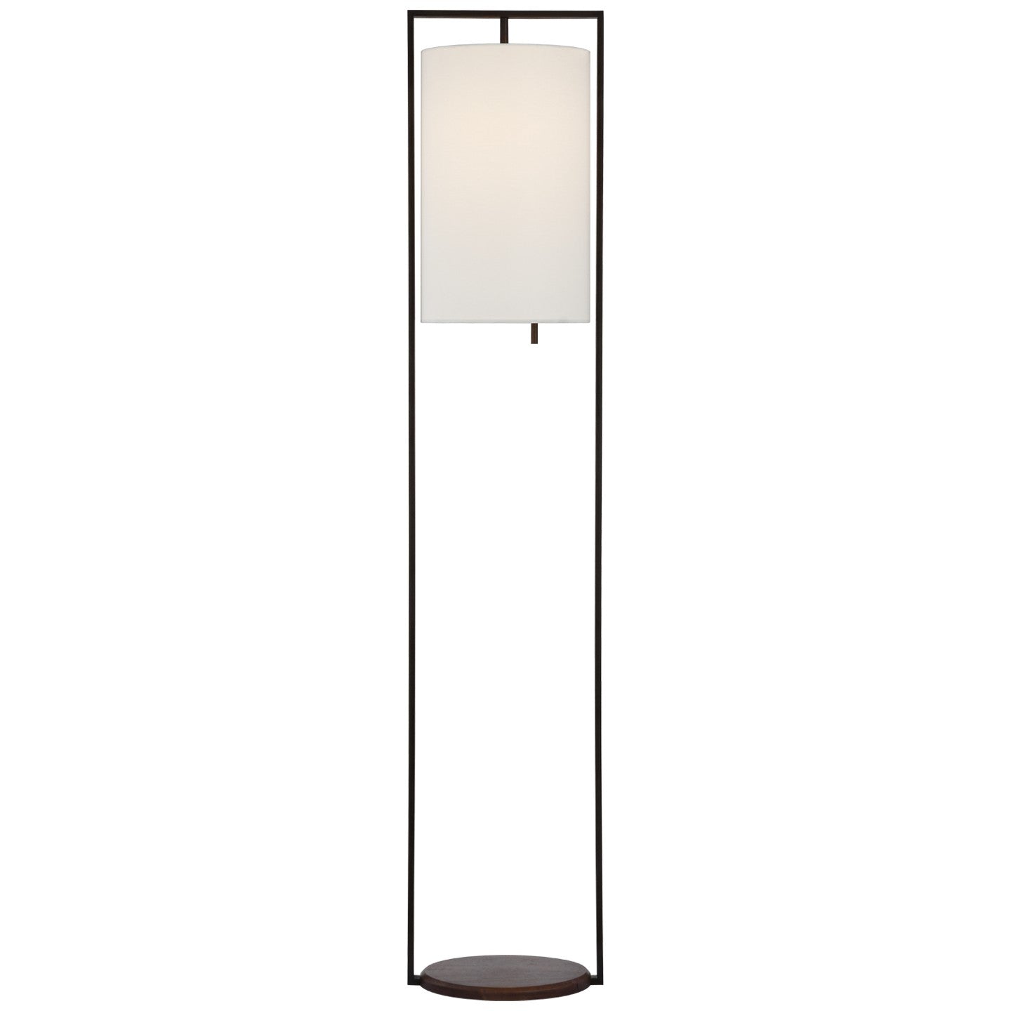 Visual Comfort Signature Canada - RB 1130WI/DW-L - LED Floor Lamp - Zenz - Warm Iron and Dark Walnut
