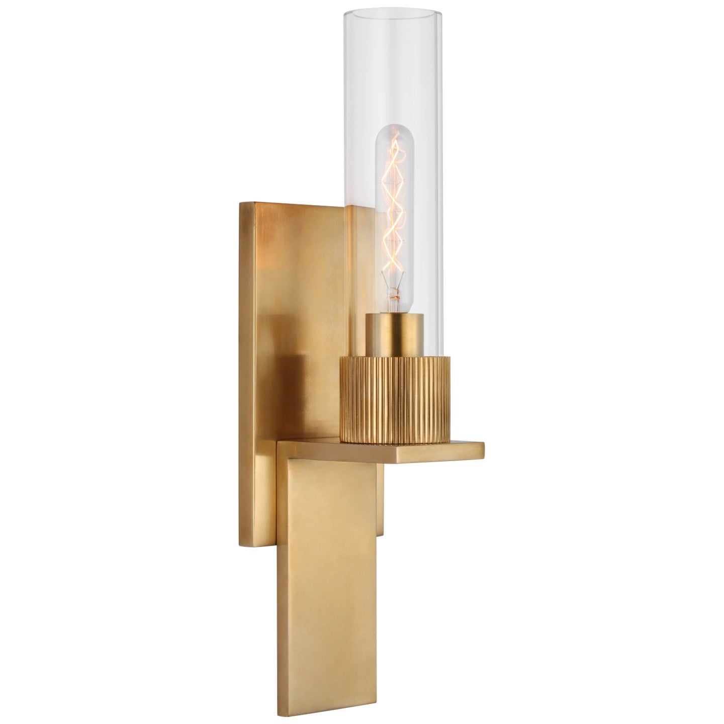 Visual Comfort Signature Canada - RB 2002AB-CG - LED Wall Sconce - Beza - Antique Brass